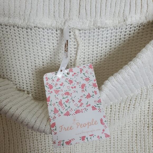 Free People Summer Nights wide leg pant sz Medium - Picture 5 of 10